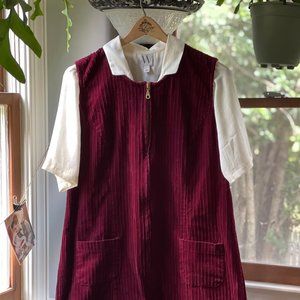 Vintage Red Corderoy Jumper